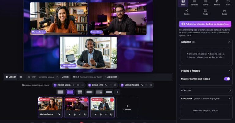 brasileiro cria software gratuito de lives que dispensa servidores em nuvem