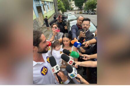 Gabriel Azevedo vota em BH e diz chegar ao pleito com alma leve Gabriel Azevedo vota em BH e diz chegar ao pleito com alma leve - Foto: Divulgação/Gabriel Azevedo