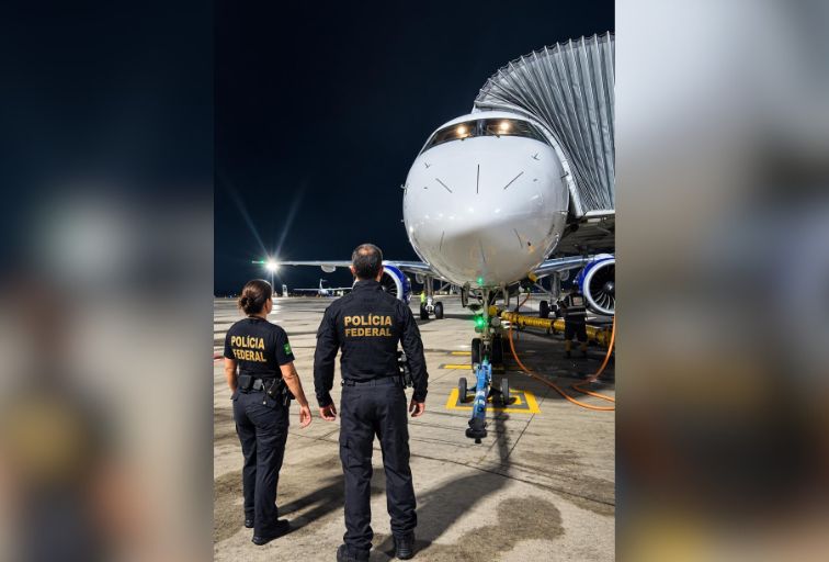 Brasileiro procurado pela Interpol é extraditado e levado para presídio em BH Brasileiro procurado pela Interpol é extraditado e levado para presídio em BH - Foto: Divulgação/PF