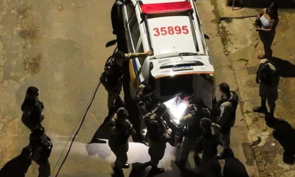 Homem é preso suspeito de matar companheira e fugir de moto do filho dela em Patos de Minas - Foto: Divulgação/PMMG