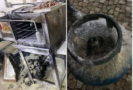 Incêndio em cozinha de auditório mobiliza bombeiros na UFMG, em BH Incêndio em cozinha de auditório mobiliza bombeiros na UFMG, em BH - Foto: Divulgação/CBMMG
