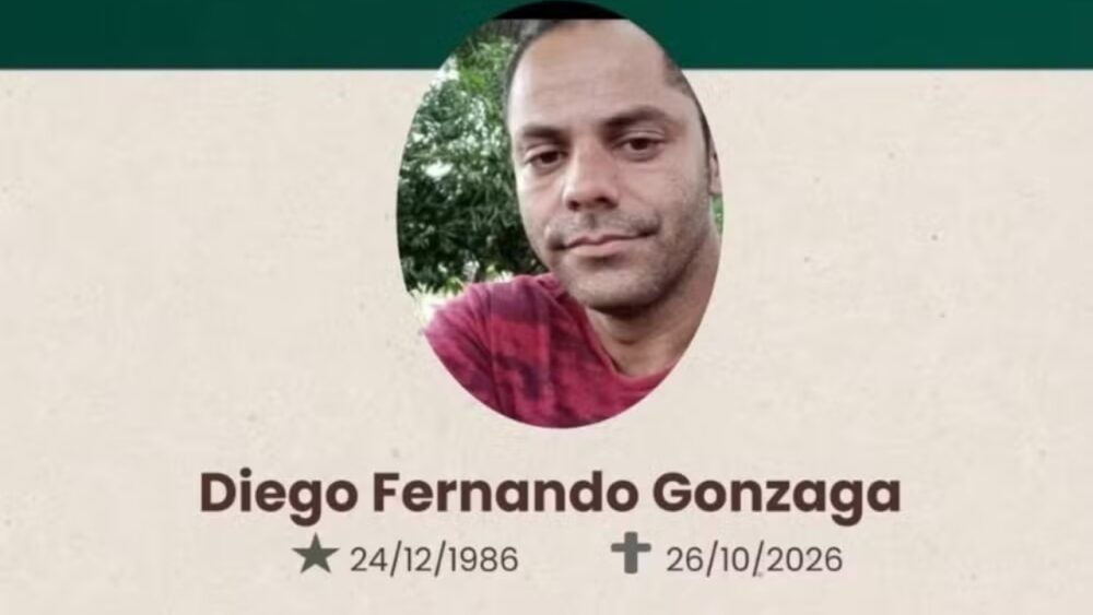 Corpo de trabalhador que morreu preso em máquina de triturar gelo é velado em Santa Luzia - Foto: Reprodução